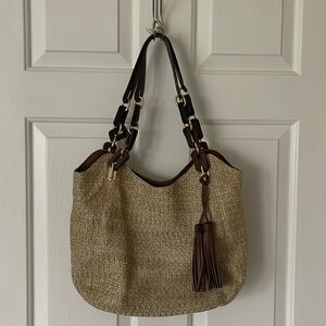 Woven handbag